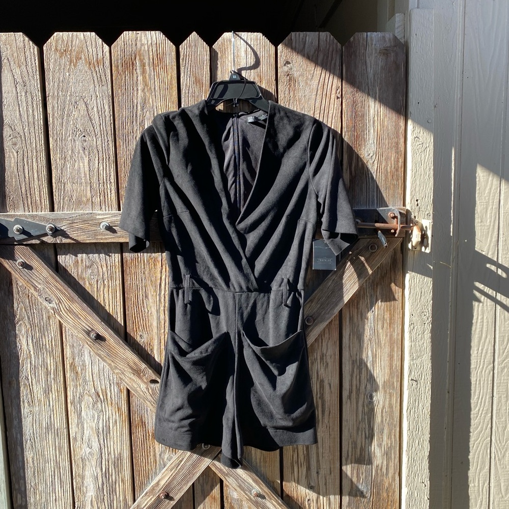 Zara Trafaluc Black Romper - Picture 3 of 12